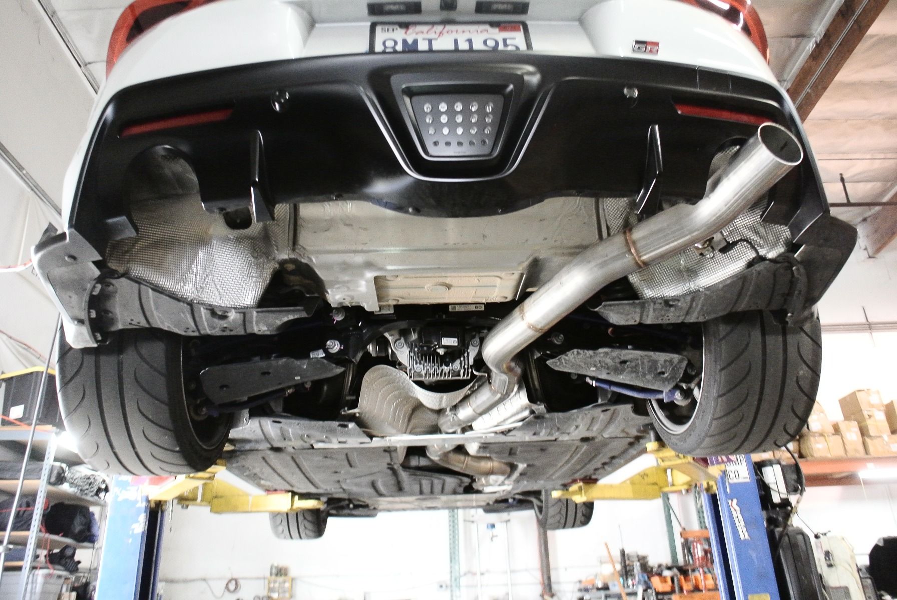 Megan Racing RS Racing Straight Pipe Exhaust for 2020+ Toyota Supra 3.0L 6-Cyl