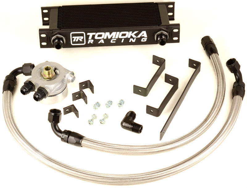 Tomioka Racing TR Subaru BRZ/Scion FRS/ Toyota FT86 Oil Cooler Kit With Thermostat TR-ES2040