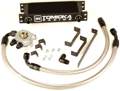 Tomioka Racing TR Subaru BRZ/Scion FRS/ Toyota FT86 Oil Cooler Kit With Thermostat TR-ES2040