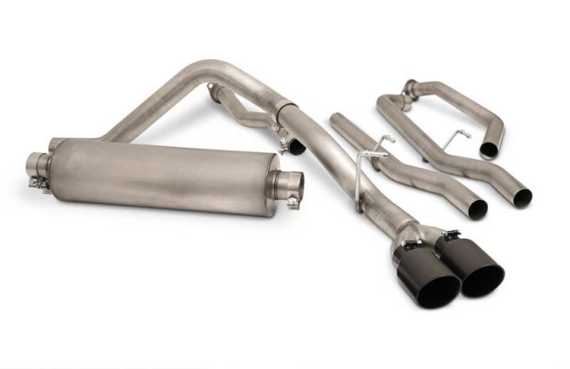 Gibson 22-24 Toyota Tundra 3.5L-T V6 Crew Max Black Elite Stainless Cat Back Dual Sport Exhaust 67105B 67105B User 1