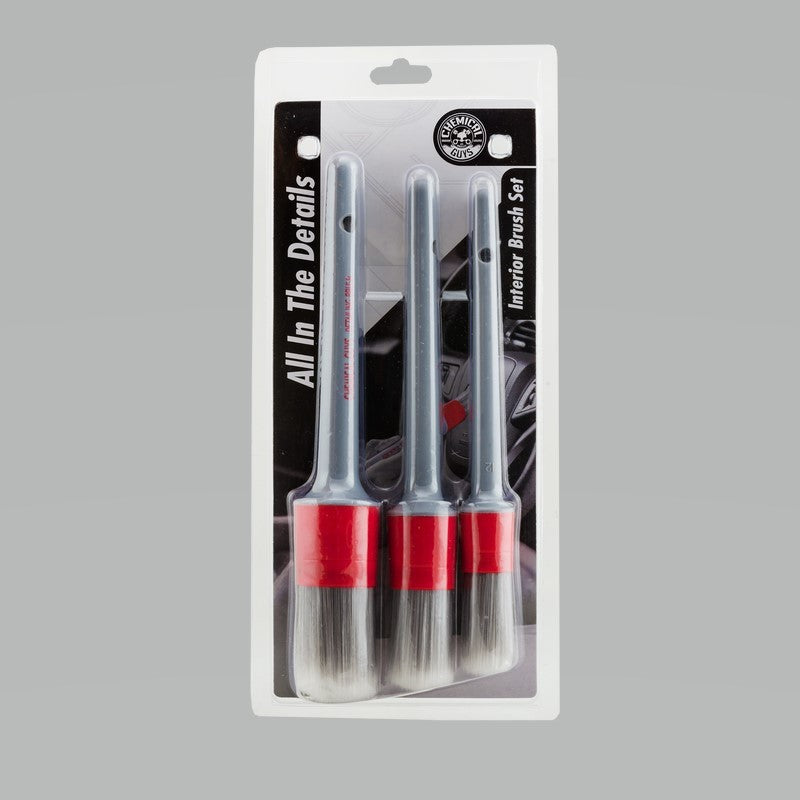 Chemical Guys Interior Detailing Brushes - 3 Pack (P12) ACC600 ACC600 User 1