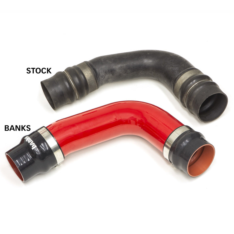 Banks 10-12 Ram 6.7L Diesel OEM Replacement Cold Side Boost Tube - Red 25997 25997 Photo - out of package
