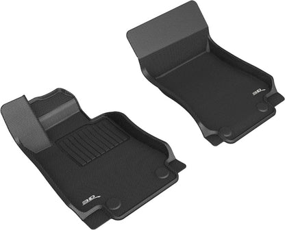 3D MAXpider 17-21 Alfa Romeo Giulia RWD / Giulia Quadrifoglio Kagu 1st Row Floormats - Black L1AR00111509 L1AR00111509 Photo - Primary