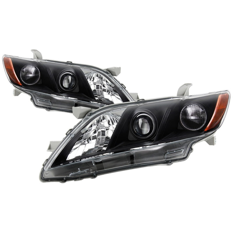 SPYDER xTune 07-09 Toyota Camry Halogen OEM Headlights - Black (HD-JH-TCAM08-AM-BK) 9943225 9943225 Photo - Primary