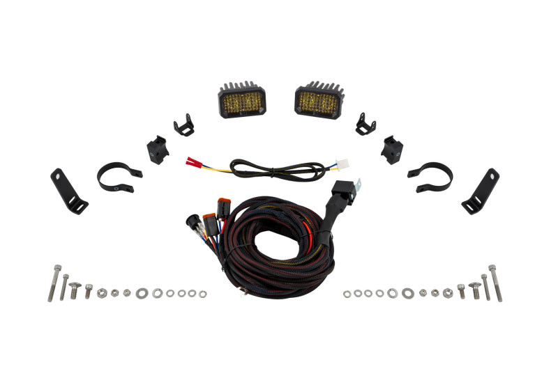 Diode Dynamics Stage Series 2 In Roll Bar Chase Light Kit SSC2 Pro - Yellow (Pair) DD7670 DD7670 Photo - Primary