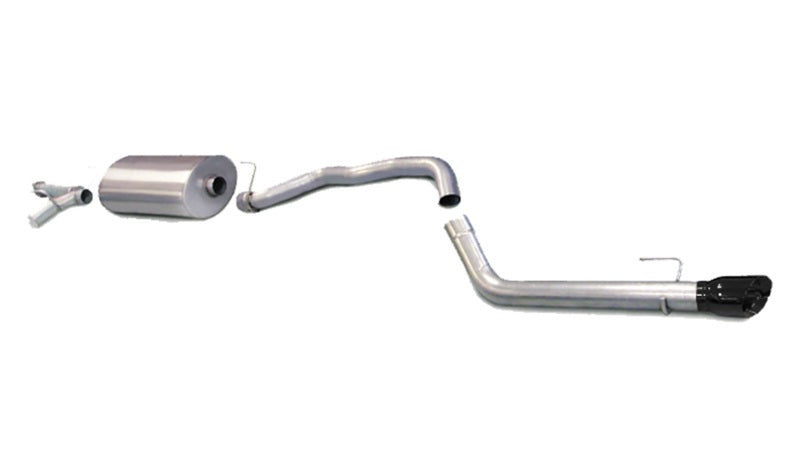Corsa Performance 08-13 Toyota Sequoia 5.7L V8 Touring Cat-Back Exhaust w/Black 4in Tip 14573BLK Photo - Primary