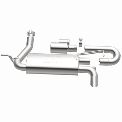 Magnaflow 07-18 Jeep Wrangler JK Overland Series Axle-Back Exhaust System 19668 19668 360 Degree Image Set