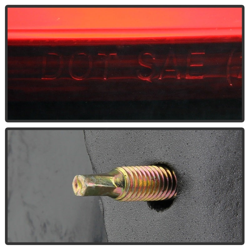 Spyder 08-11 Subaru Impreza WRX 4DR LED Tail Lights - Red Clear ALT-YD-SI084D-LED-RC 5087973 5087973 Photo - Unmounted