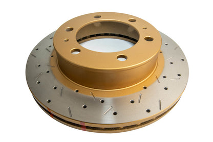 DBA 05+ Toyota 4-Runner KUN/GGN/TGN Front Drilled and Slotted 4000 Series Rotor 42714XS 42714XS Photo - out of package