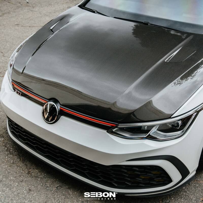 Seibon 22-23 Volkswagen Golf GTI/R Carbon Fiber Hood HD22VWG8-TM User 1