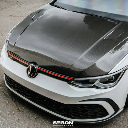Seibon 22-23 Volkswagen Golf GTI/R Carbon Fiber Hood HD22VWG8-TM User 1