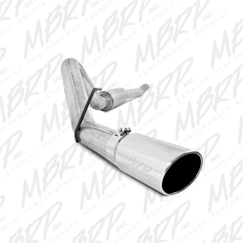 MBRP 11-13 Ford F-250/350/450 6.2L V8 Gas 4in Cat Back Single Side S5246AL Photo - Primary