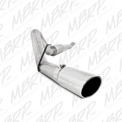 MBRP 11-13 Ford F-250/350/450 6.2L V8 Gas 4in Cat Back Single Side S5246AL Photo - Primary