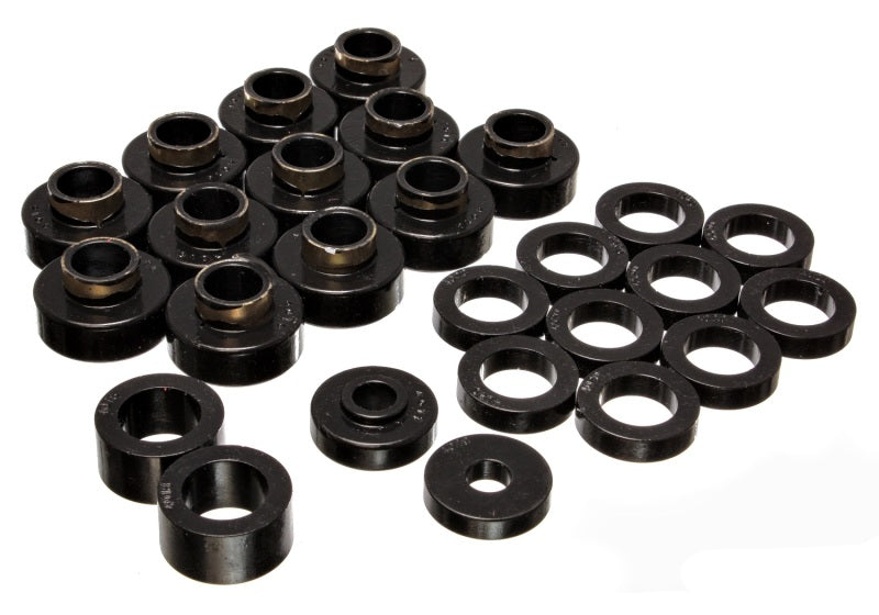 Energy Suspension Body Mount Set Black Jeep Scrambler All 1981-1985 2.4104G Photo - Primary