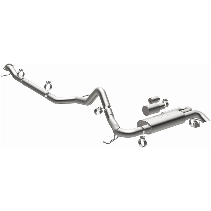 MagnaFlow 2021 Ford Bronco Overland Series Cat-Back Exhaust w/ Single Straight Driver Exit- No Tip 19559 19559 Photo - out of package