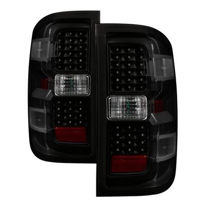 SPYDER xTune Chevy 1500 14-16 / Silverado 2500HD/3500HD LED Tail Lights - Black Smoked ALT-JH-CS14-LED-BSM 9036552 9036552 Photo - Primary