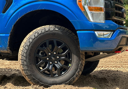 Ford Racing 2021+ F-150 18in Matte Black Wheel Kit M-1007K-1875MB M-1007K-1875MB Photo - Mounted