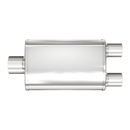 MagnaFlow 4" X 9" Oval Center/Dual XL Multi-Chamber Performance Muffler 13148 Photo - Primary