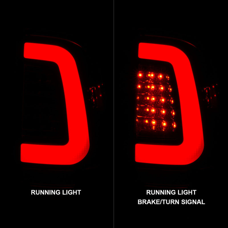 ANZO 2008-2016 Ford F-250 LED Taillights Chrome Housing Smoke Lens (Pair) 311357 311357 User 1