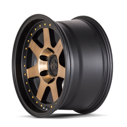 Mayhem 8300 Prodigy 18x9 / 6x135 BP / 0mm Offset / 87.1mm Hub Matte Black w/ Bronze Tint Wheel 8300-8936TZ 8300-8936TZ Photo - Primary