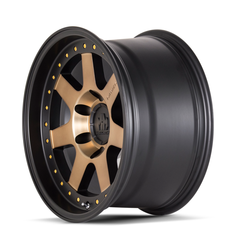 Mayhem 8300 Prodigy 18x9 / 6x135 BP / 0mm Offset / 87.1mm Hub Matte Black w/ Bronze Tint Wheel 8300-8936TZ 8300-8936TZ Photo - Primary