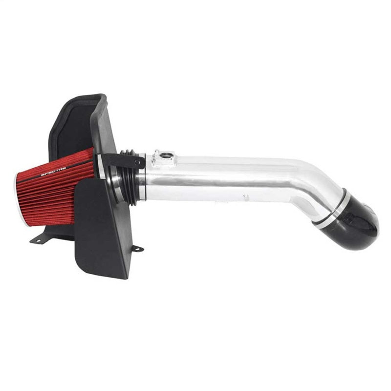 Spectre 09-12 GM Truck V8-4.8/5.3/6.0L F/I Air Intake Kit - Polished w/Red Filter 9918 9918 Photo - Primary