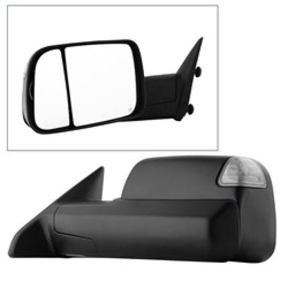 SPYDER Xtune Dodge Ram 1500 09-12 Extendable Heated Adjust Mirror Black HoUSing Left MIR-DRAM09S-PWH-L 9935596 9935596 Photo - Primary