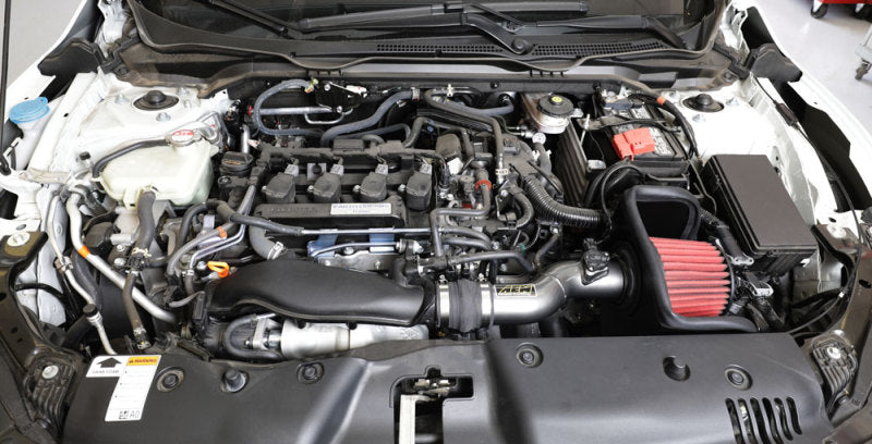 AEM Induction AEM 17-18 Honda Civic Si 1.5L L4 F/I Cold Air Intake 21-830C 21-830C Photo - Mounted