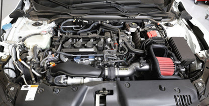 AEM Induction AEM 17-18 Honda Civic Si 1.5L L4 F/I Cold Air Intake 21-830C 21-830C Photo - Mounted