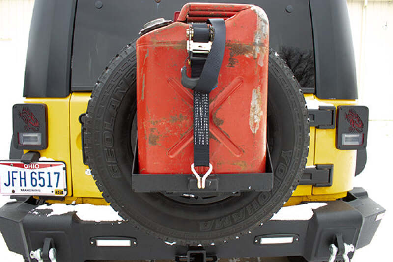 Fishbone Offroad Spare Tire Jerry Can Mount FB21276 FB21276 Photo - lifestyle view