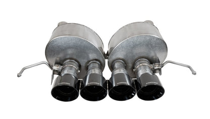 Corsa 2014-2019 Chevrolet Corvette C7 6.2L 2.75in Xtreme Valve-Back w/ Dual NPP & Quad Black Tips 14776BLK 14776BLK Photo - Unmounted