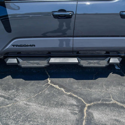 Westin/HDX 2024+ Toyota Tacoma Double Cab Xtreme Nerf Step Bars - Textured Black 56-22785 56-22785 Photo - Mounted