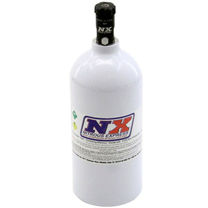 Nitrous Express 2.5 LB Bottle (W/ Motorcycle Valve) (4.38 DIA. X 12.37 Tall) 11025 Photo - Primary