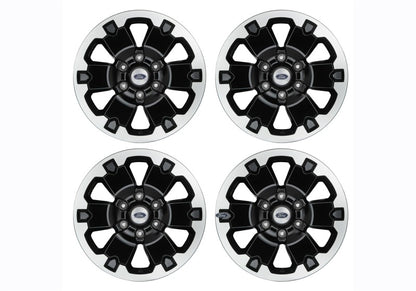 Ford Racing 19-21 Ranger 18x8in 4 Wheel Kit w/TPMS - Gloss Black w/ Machined Face M-1007K-DC18X8BMF M-1007K-DC18X8BMF Photo - Unmounted