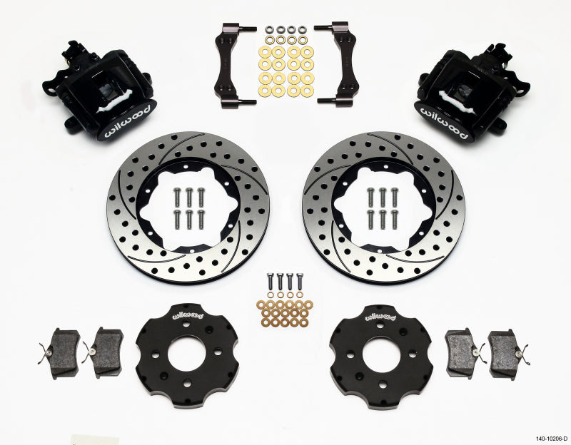 Wilwood CPB Rear Kit,11.00",Drilled Civic/Integra Disc 2.39 Hub Offset 140-10206-D Photo - Primary