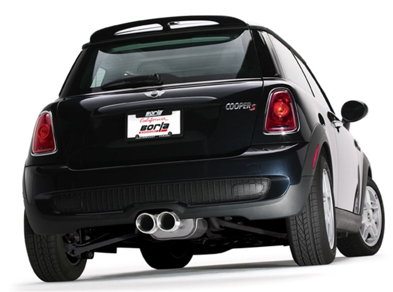 Borla 07-14 Mini Cooper S / Coupe S 1.6L Turbo FWD AT/MT Catback Exhaust 140517 140517 Photo - Close Up
