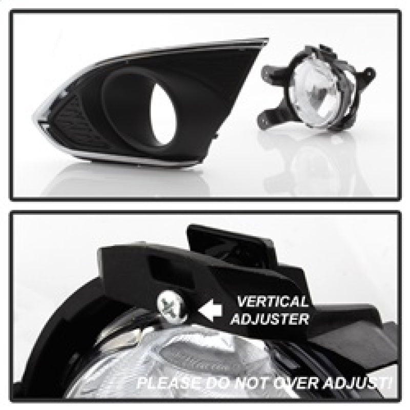 Spyder Chevy Spark 2013-2015 OEM Fog Light W/Universal Switch- Clear FL-CSPA2013-C 5080288 5080288 Photo - Unmounted