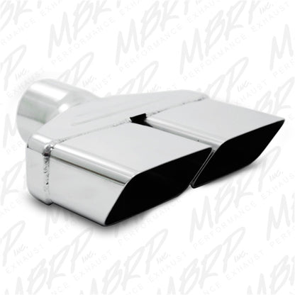 MBRP Universal Tip 8inx 2.375in ID Rectangle 2.5in O.D. inlet 8.25in length T5118 Photo - Primary