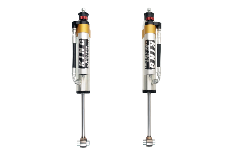 King Shocks 90-12 Mercedes-Benz G-Class Rear 2.5 Dia Piggy Hose Reservoir w/Adjuster (Pair) 25001-301A 25001-301A Photo - Primary