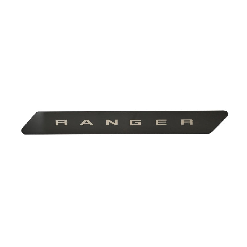 Putco 19-20 Ford Ranger SuperCab - w/ RANGER Etching (2pcs) Black Platinum Door Sills 95144BPFD 95144BPFD Photo - Unmounted