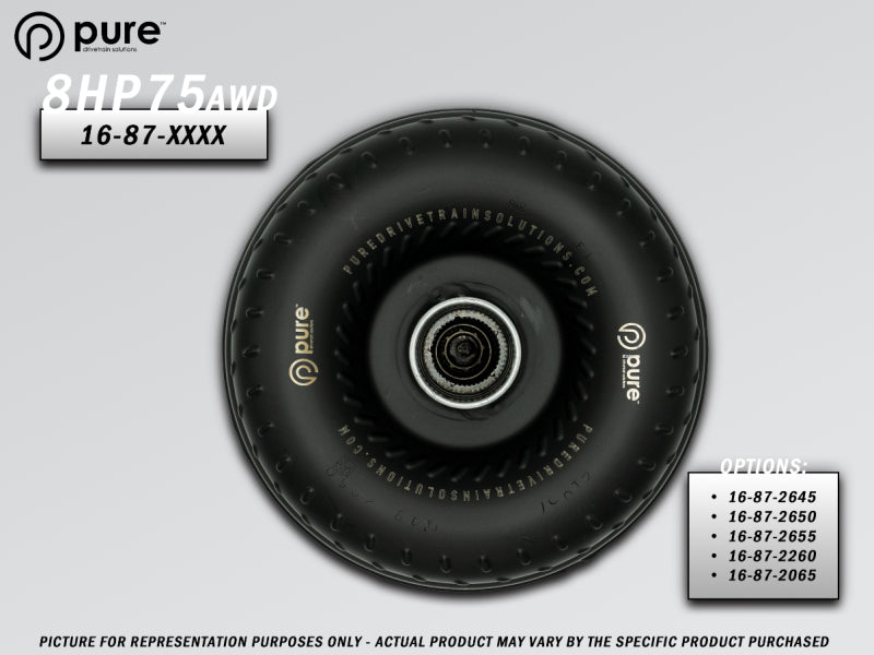 Pure Drivetrain Solutions PDS Billet Race Torque Converter Drivetrain Torque Converters main image