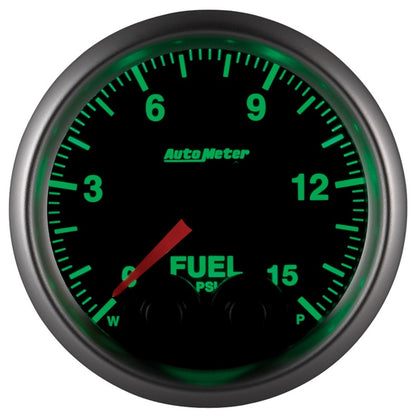 Autometer 2-1/16" Fuel Pressure, 0-15 Psi, Steper Motor, Elite 5667 User 3