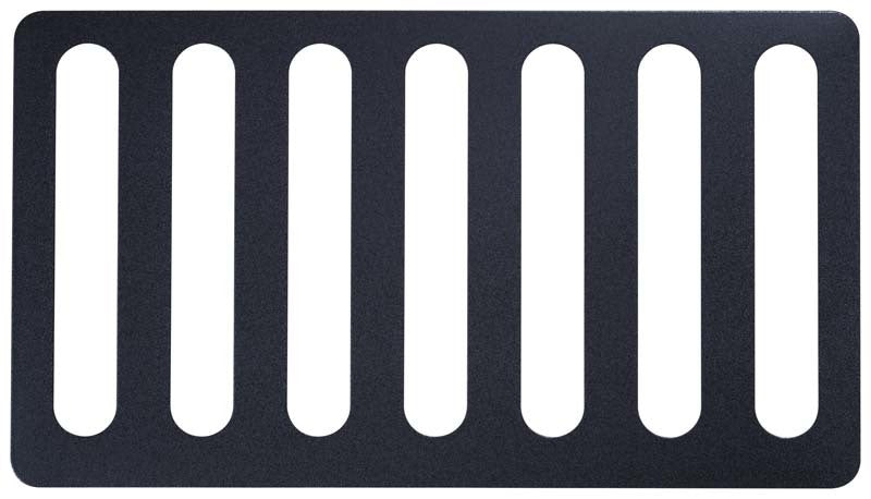 Kentrol Hood Vent;JK - 2007-18 - Black Textured Stainless 80583 Photo - Primary