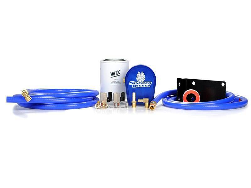 Sinister Diesel 07.5-12 Dodge 6.7L Cummins Coolant Filtration System w/ Wix Filter SD-COOLFIL-6.7C-W SD-COOLFIL-6.7C-W Photo - Primary