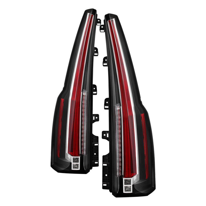 SPYDER xTune GMC Yukon 15-17 LED Tail Lights (Escalade Style) - Black ALT-JH-GY15-2IN1LED-BK 9039775 9039775 Photo - Primary