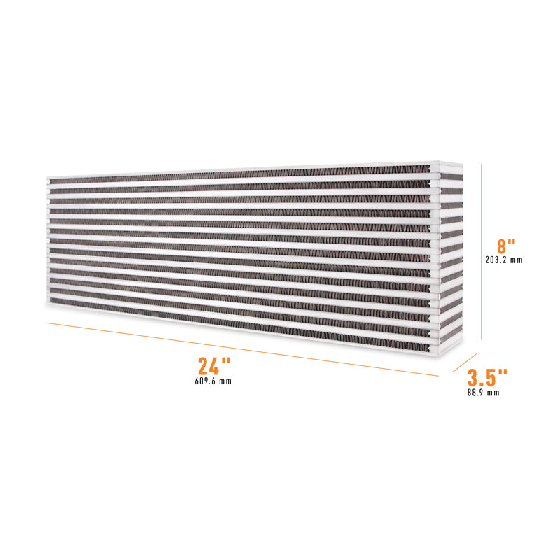 Mishimoto Universal Air-to-Air Intercooler Core - 24in / 8in / 3.5in MMUIC-05 MMUIC-05 Photo - Primary