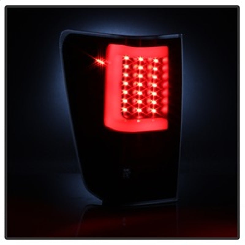 SPYDER xTune 04-15 Nissan Titan Light Bar LED Tail Lights - Black (ALT-ON-NTI04-LBLED-BK) 9038532 9038532 Photo - Unmounted