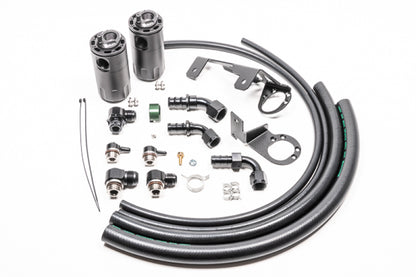 Radium Engineering Dual Catch Can Kit MK5 Supra Fluid Lock 20-0751-FL 20-0751-FL Photo - Primary