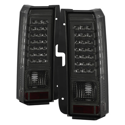 SPYDER Xtune Hummer H3 06-09 ( Non H3T ) LED Tail Lights Smoke ALT-ON-HH306-LED-SM 5013064 5013064 Photo - Primary