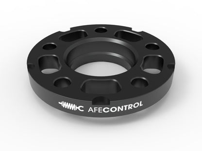 aFe CONTROL Billet Aluminum Wheel Spacers 5x120 CB72.6 18mm - BMW 610-502003-B 610-502003-B Photo - Close Up